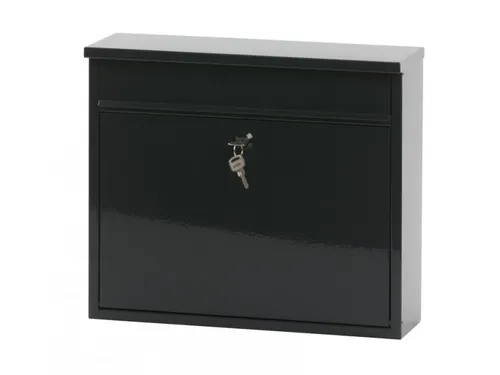 Wandbrievenbus 31.5cm Antraciet Staal
