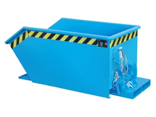 Kiepbak 580x680x1440mm 0.3m³ 108kg 750kg Ral5012 - 1