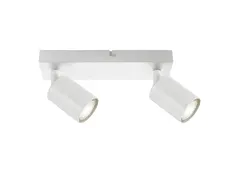 Plafondspot Integral Siena 2 spot IP20 GU10 wit