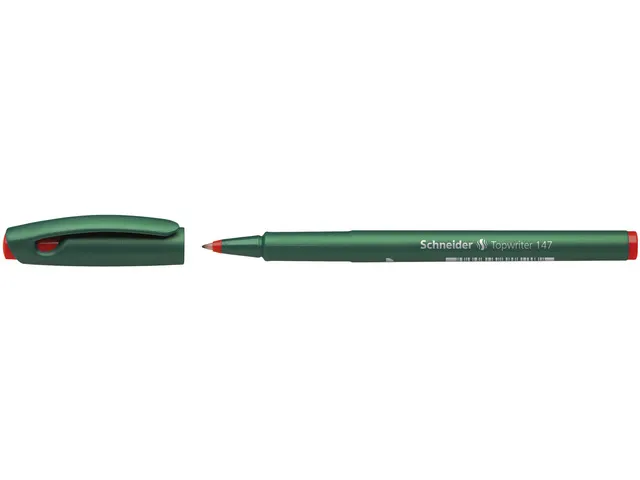 Fibrepen Schneider Topwriter 147 0,6 mm rood