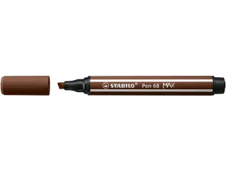 Viltstift STABILO Pen 68/45 Max bruin - 4