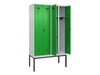 locker voor scheiding van kleding,HxBxD 2120x1200x500mm,4vak - 1