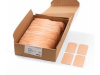 Hanglabel 6018 60x113 Met Plastic Oogje Bruin