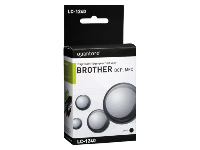 Inkcartridge Quantore Brother Lc-1240 Zwart