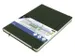 Schetsboek Kangaro A4 forest green PU HC 80 vel 140gr roomwit met elas