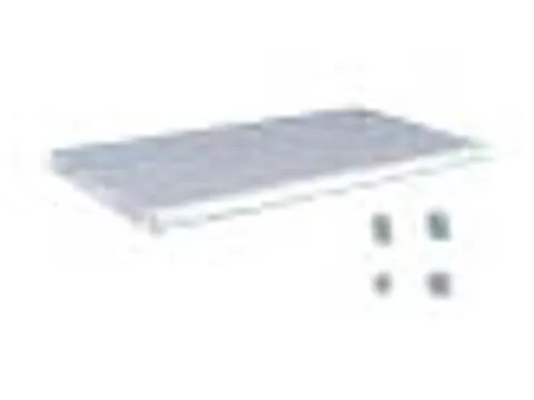 legbord,v. magazijnstelling,BxD 1000x600mm,vakl. 140kg,staal,RAL7035