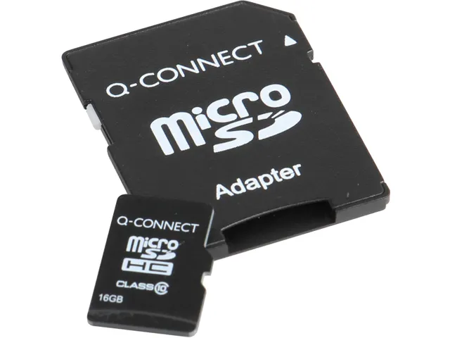 microSD geheugenkaart, met SD-adaptor, 16 GB