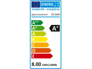 zaklamp,COB-led,750lumen,kabel - 9