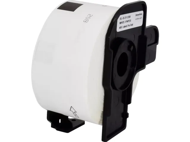 Ptouch Dk-11208 Etiket wit QL550 38x90mm 400 stuks