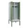 locker met bank,voor scheiding van kleding,HxBxD 2120x800x815mm,2vak
