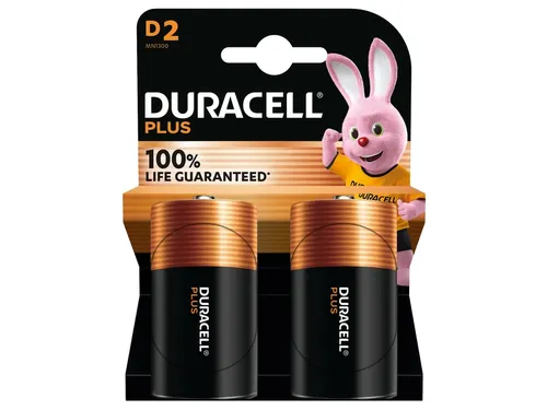 Batterij Duracell Plus 2x D