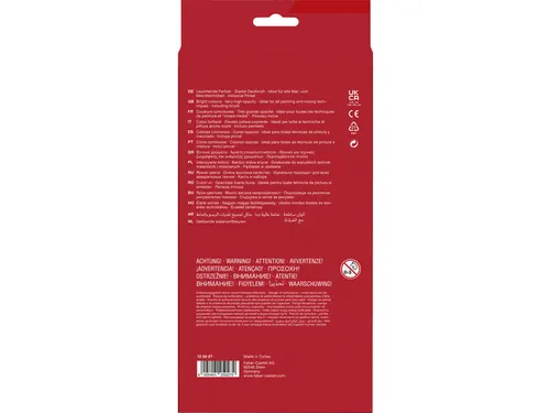 Waterverfdoos Faber-Castell 21 kleuren (diameter 24mm) incl. penseel