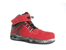 My Energy Red Flex S3 werkschoenen hoog zwart/rood maat 38