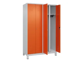 locker voor scheiding van kleding,HxBxD 1950x1200x500mm,4vak - 2