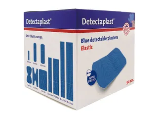Detectaplast 8251 Textielpleister Elastisch Blauw 50x72mm 50 Stuks - 1