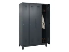 locker,HxBxD 1950x1200x500mm,4vak,vak B 300mm,cil.-slot,voeten