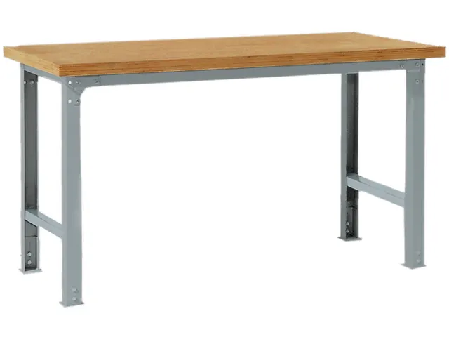 Werktafel Basis 1250x750x840mm Multiplex Werkblad 30mm 1500kg