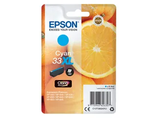 Inktcartridge Epson 33XL T3362 blauw HC C13T33624012 - 1