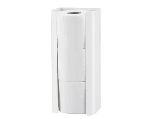 Toiletpapier houder Trio 3 rollen Wit - 1