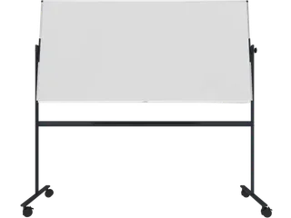 Legamaster UNITE PLUS kantelbaar whiteboard 100x200cm zwart onderstel - 1