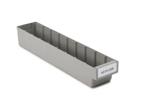 stellingbak,HxBxD 80x94x500mm,PP,grijs