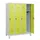 schoollocker,HxBxD 1630x1200x500mm,4vak,vak B 300mm,draaigrendel