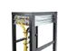 1U verticale kabel-D-ringhaak voor serverracks 4,5 x 10 cm