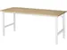 établi,HxlxP 760-1080x2000x800mm,hêtrepanneau,huilé,force 500kg