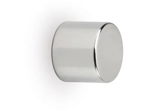 Neomagneet Cilinder 10x10x10mm Zilver 4kg Pak Van 10 stuks