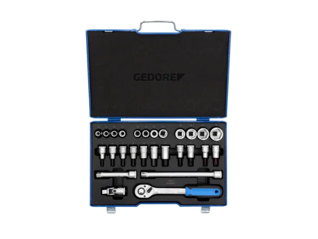 19 IMU-10 Dopsleutelset 1/2 inch,27-delig,zeskant,10-30mm