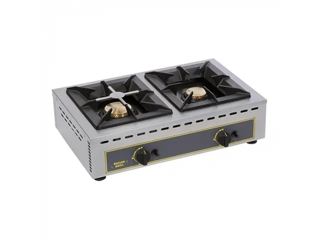 Roller Grill Gaskooktoestel 2-zones propaangas