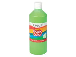 Plakkaatverf Creall basic lichtgroen 500ml