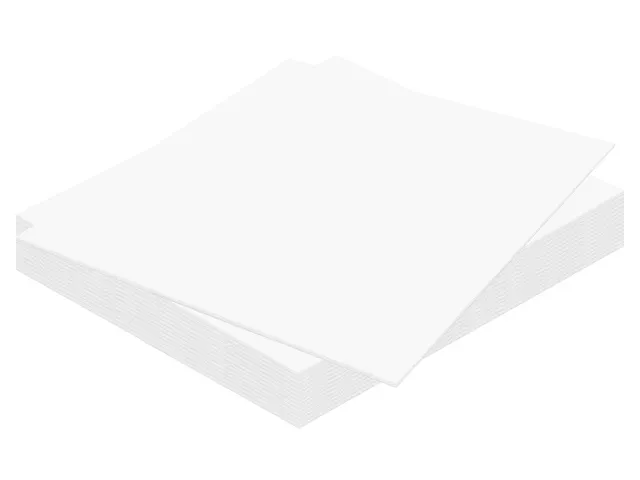 Panneau Mousse Kangaro 70x100cm 3mm Double face Blanc 15 pièces