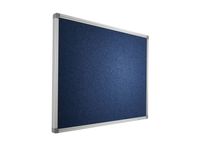 Prikbord 90x120cm Blauwpaars Accent Softline Profiel 16mm