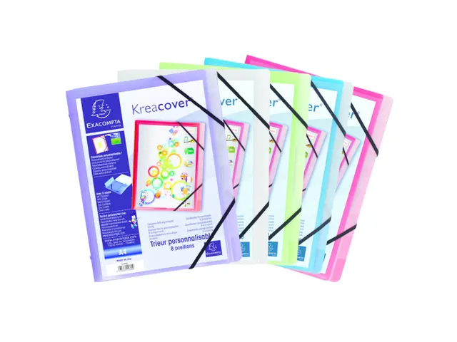 Sorteermap PP Kreaco ver 3 klep 8 vak ass
