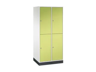 grootvolume garderobekast,HxBxD 1950x820x600mm,2x2vak.,vak B 360mm - 2