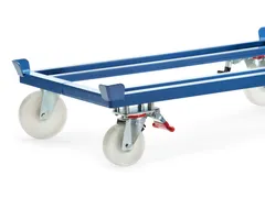 2 Roues Pivotantes À Levier Fixe