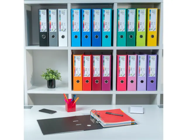 Ordner PP Prem'Touch A4maxi 80mm lila