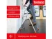 OUTLET Huishoudtrap met hoge beugel 3 treden antislip inklapbaar tot 1