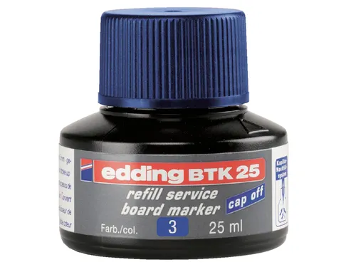 Viltstiftinkt edding BTK25 voor whiteboard blauw