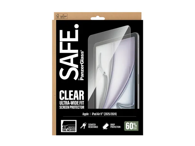 PanzerGlass SAFE. by Screen Protector iPad Air 11 inch (2024-2026)