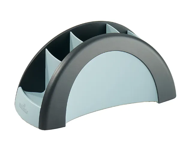 Organiseur de bureau Durable Vegas 5 compartiments noir/gris