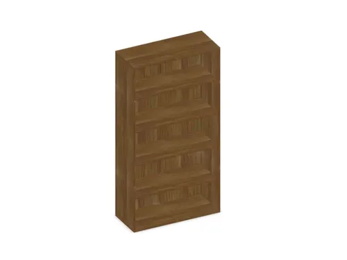 kantoorstelling,HxBxD 1920x1000x430mm,4xhouten vloer,decor romp noten