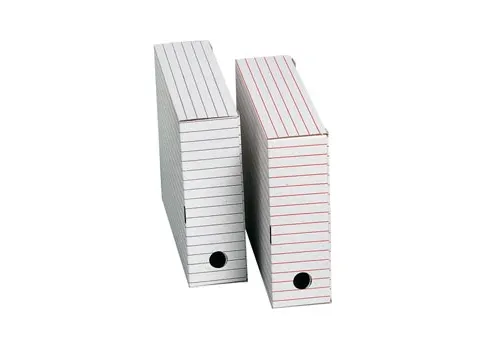 Archiefdoos set van 2 Dozen 310x85x245mm wit