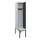 locker met bank,HxBxD 2120x400x815mm,1vak,vak B 400mm,cilinderslot