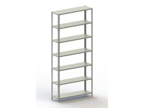 magazijnstelling,grondveld,HxBxD 2200x1004x304mm,vaklast 80kg