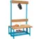 banc double HxLxP 1600x1000x770mm piètement RAL5012