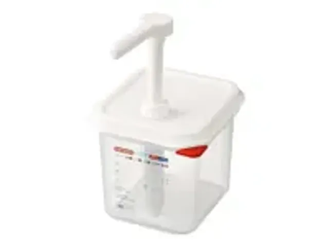OUTLET Araven Distributeur Sauce avec pompe 2,6L 1/6GN 150mm