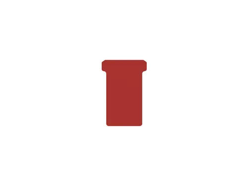 Planbord T-kaart Jalema formaat 2 48mm rood