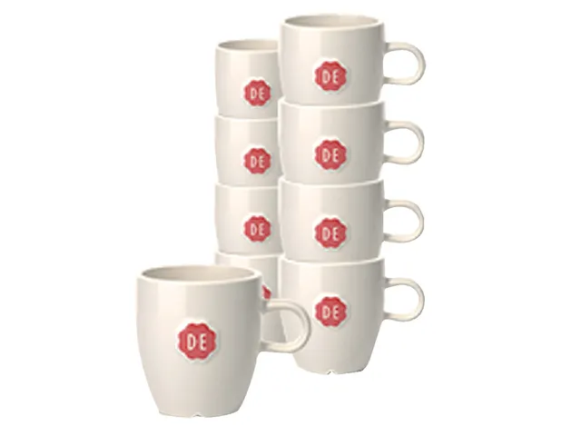 Kopje Douwe Egberts Lungo 180ml wit